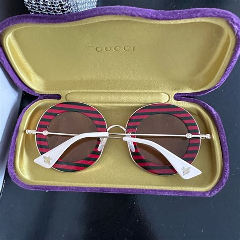 Gucci Maison De L'amour Round Sunglasses 